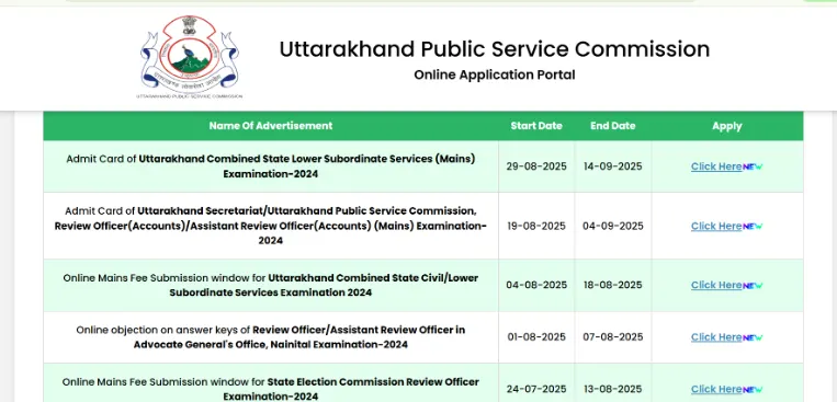 UKPSC Online Application Portel.webp