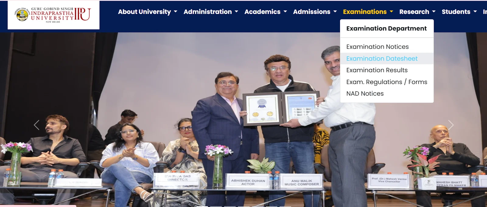 Select the Examination Datesheet.webp