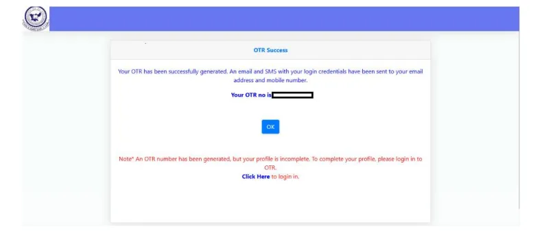 Clicking OK, you will be redirected to the login page.webp