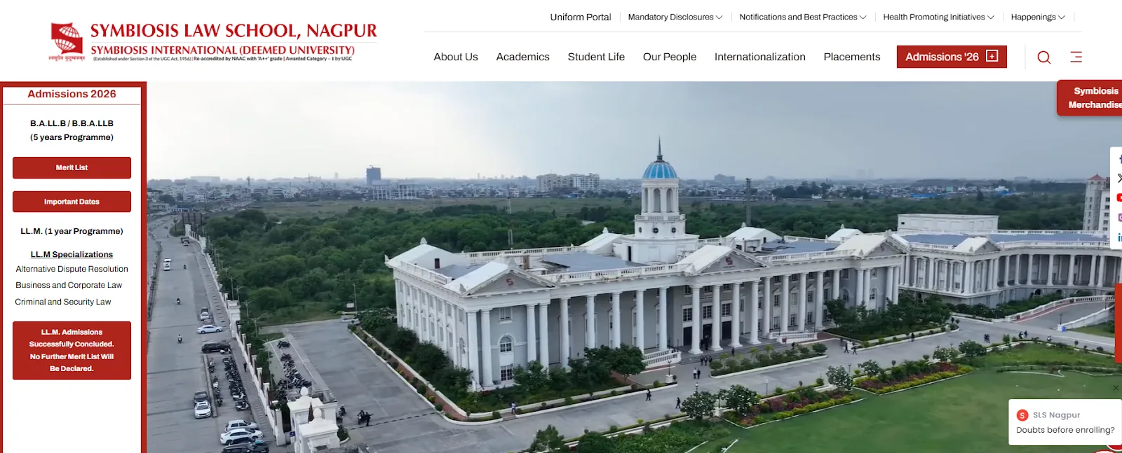 SLS Nagpur Official Website.webp