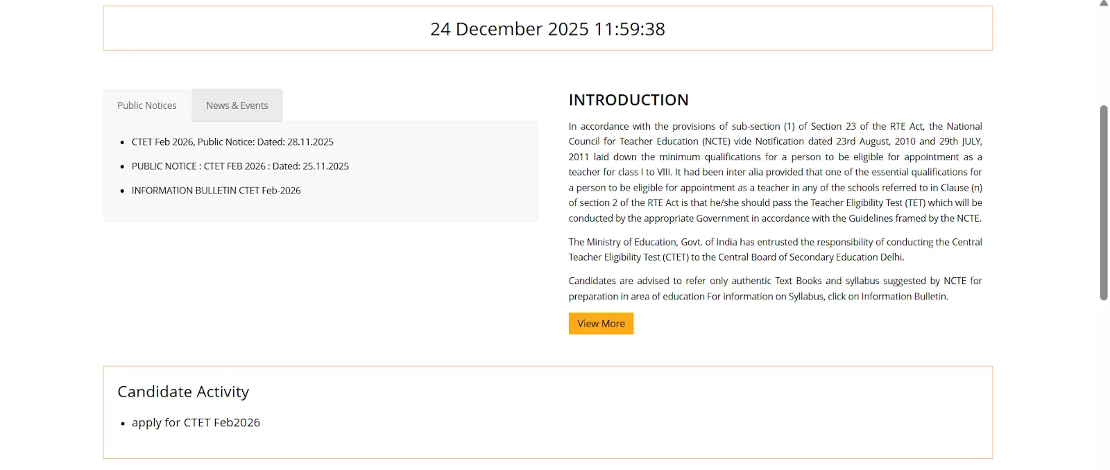 CTET 2026 Official Website.webp