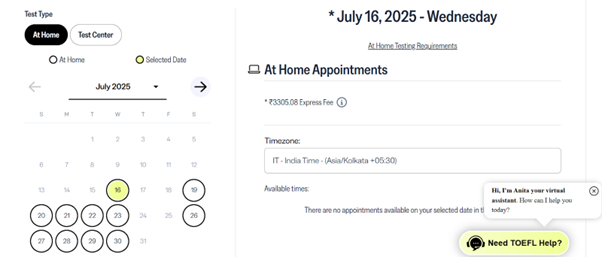 TOEFL Appoinment Date Slection.png