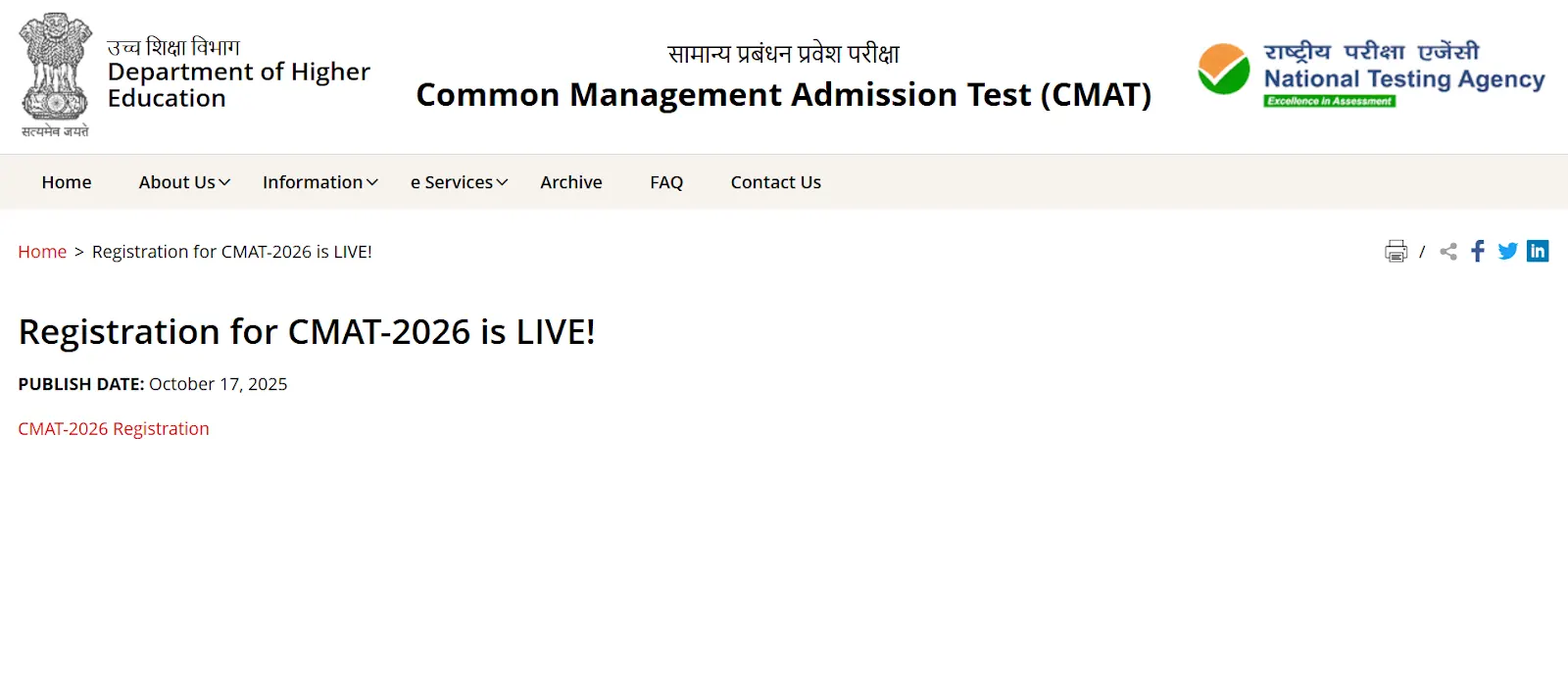 Click on the CMAT 2026 Registration.webp