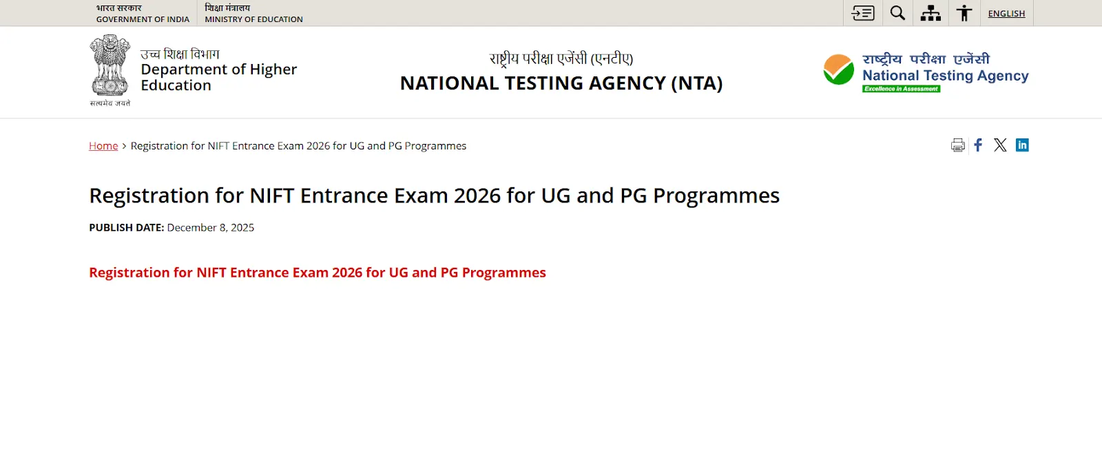 Click on the new registration tab on the page.webp