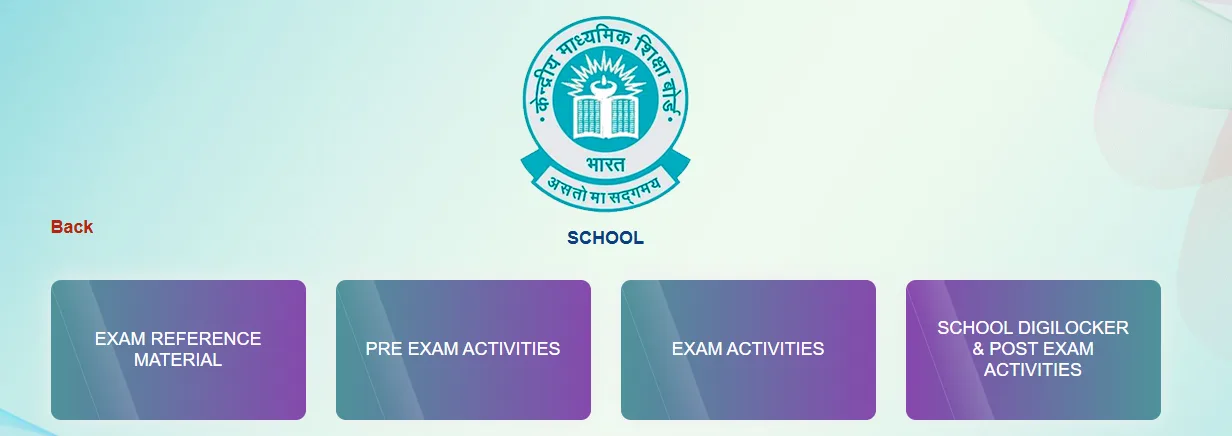 Click on the Class 10 or 12 admit card link Login Page.webp
