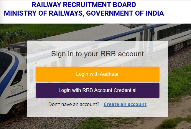 RRB Account Login Page.webp