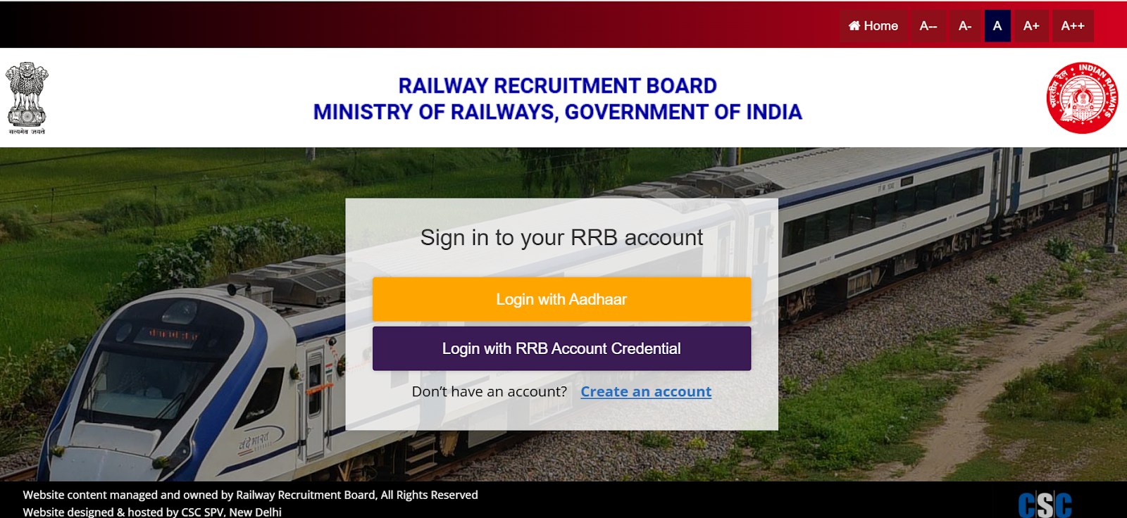 RRB Account login with Aadhar Credentials.png