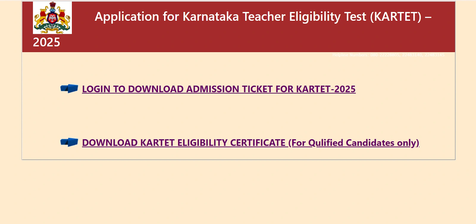 KARTET Admit Card 2025 Link.webp