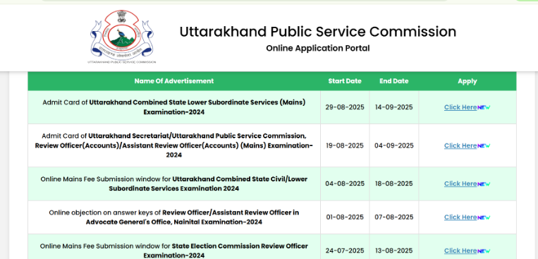 UKPSC Online Application Portel.png