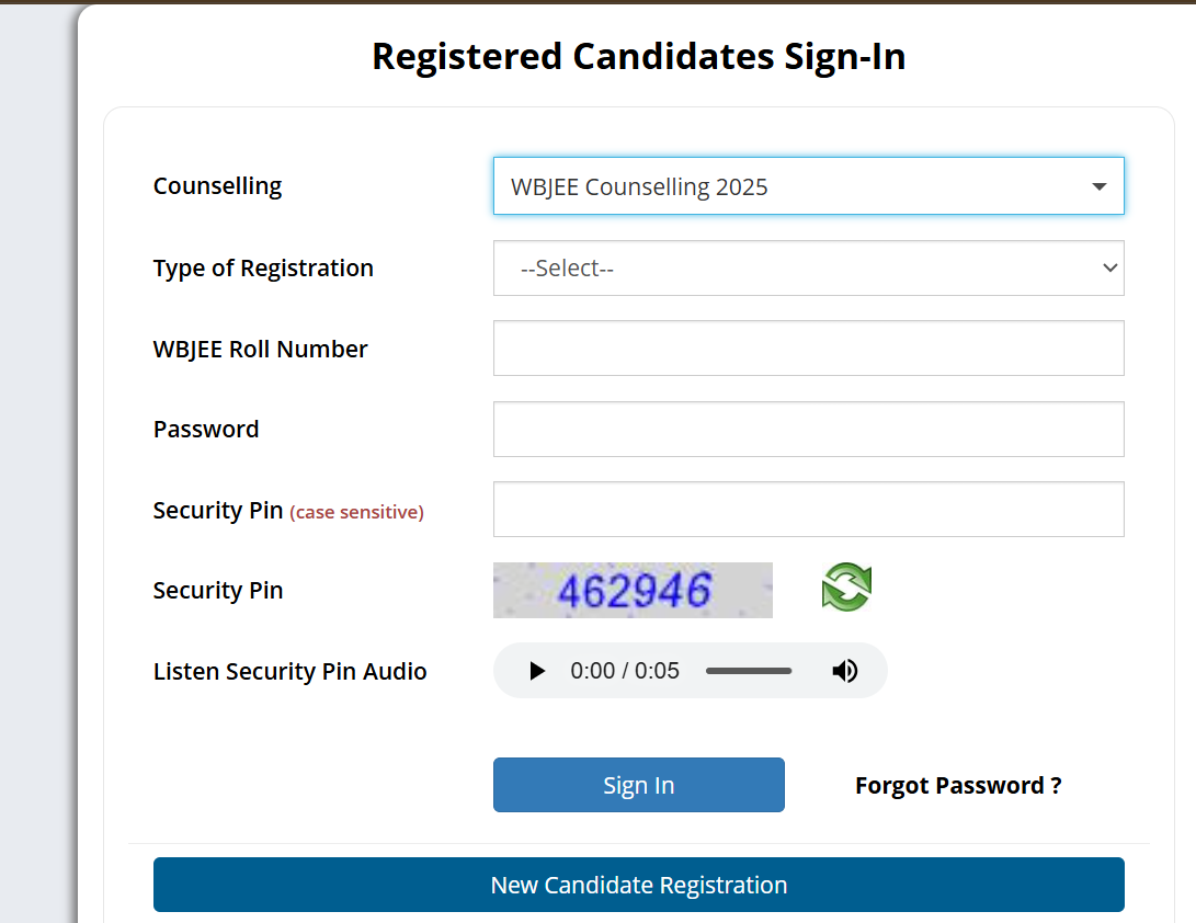 WBJEE 2025 Registration Form.png