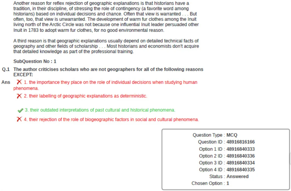 MCQ question with one correct option.webp
