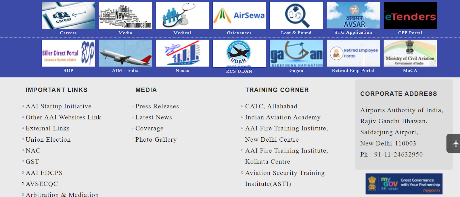Scroll down to find the career open.png