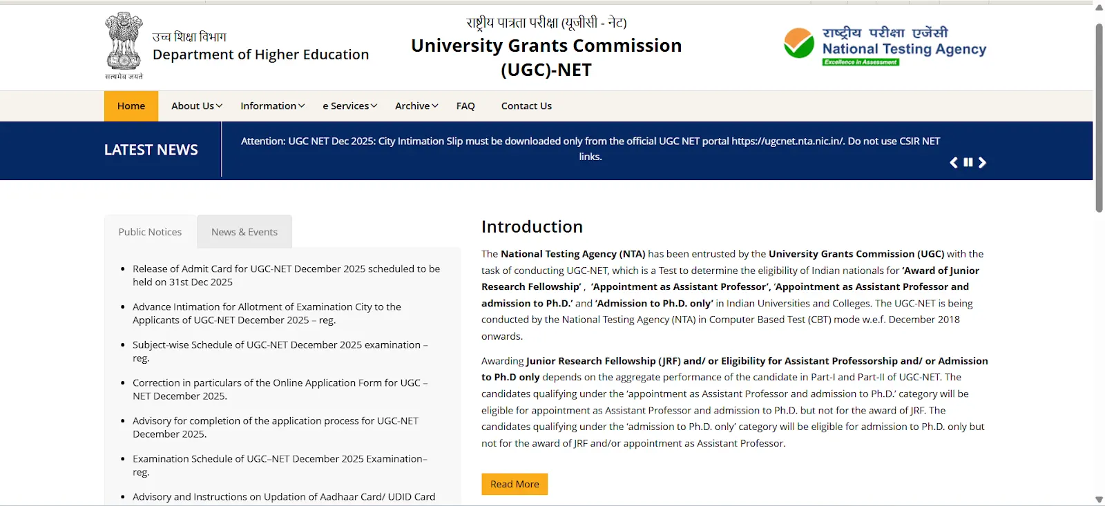UGC NET Official Website.webp