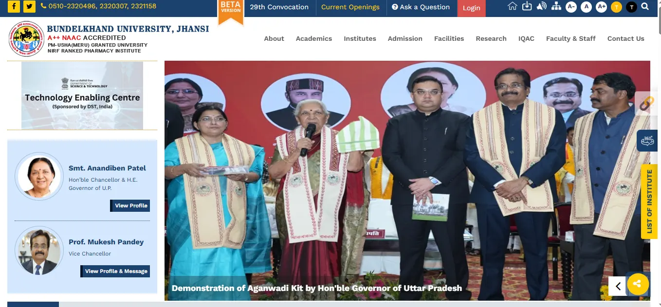 Governor demonstrating Anganwadi kit event